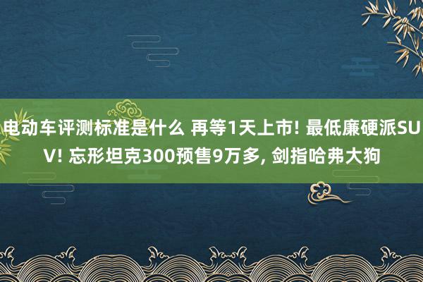 电动车评测标准是什么 再等1天上市! 最低廉硬派SUV! 忘形坦克300预售9万多, 剑指哈弗大狗